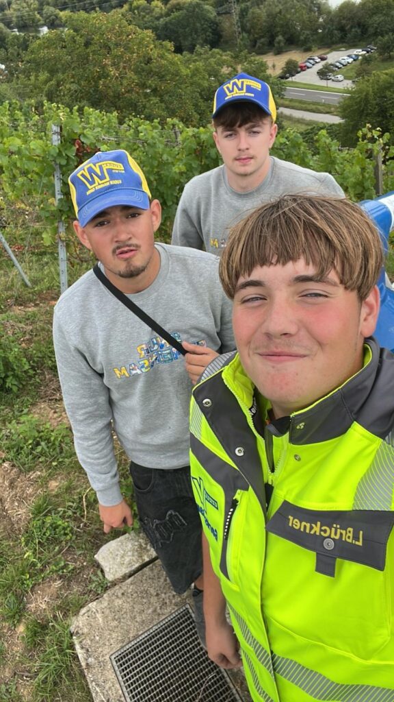 Azubis 2025 der Eugen Wahner GmbH - Pascal, Louis, Kevin